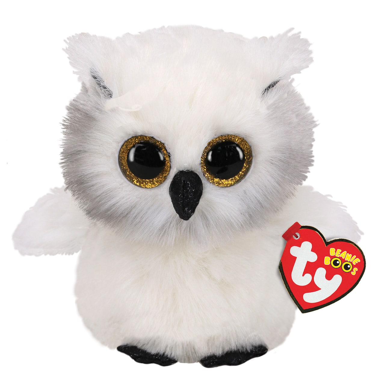 Ty Beanie Boos™ Austin White Owl, Regular